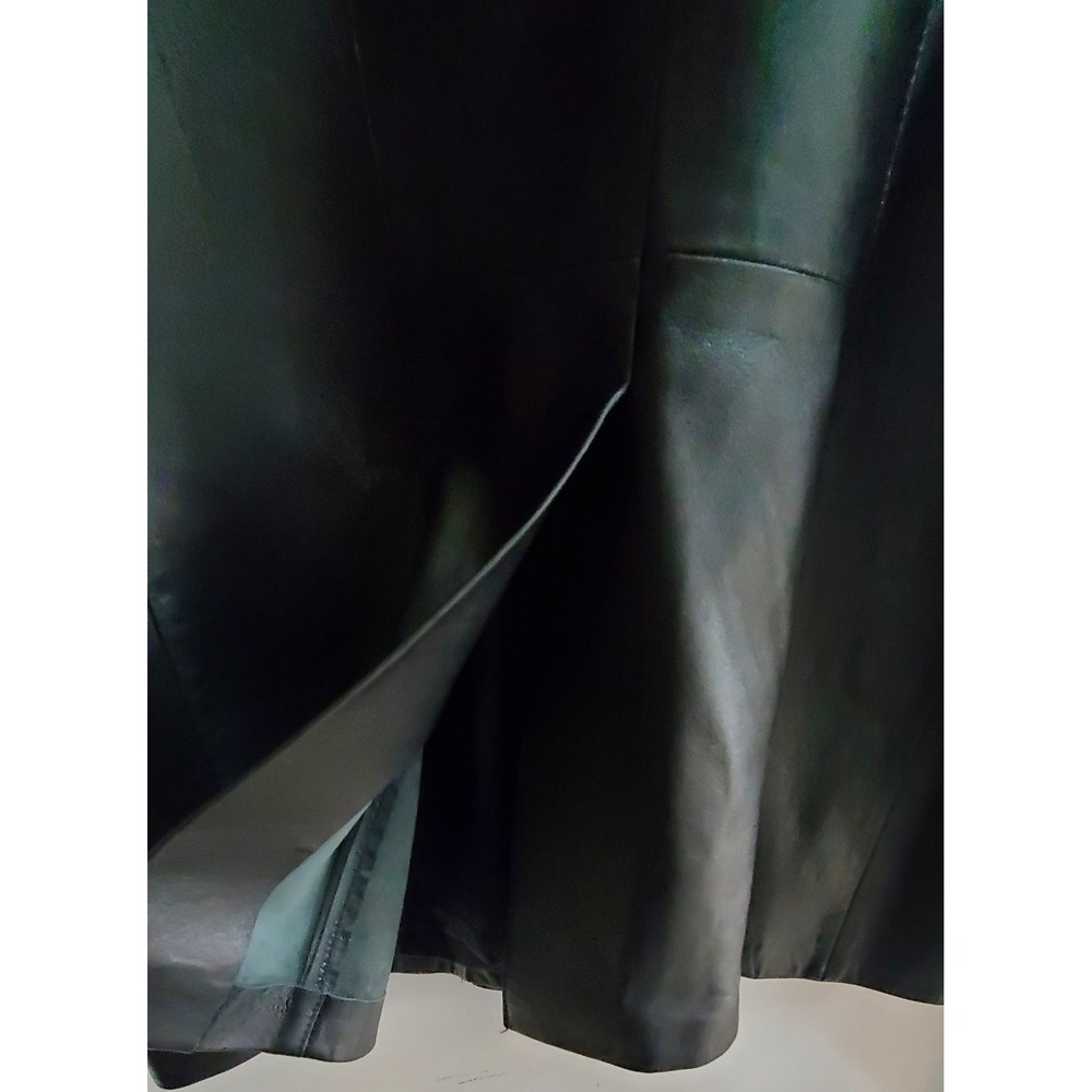 Scully Leather Black 42 Jacket Blazer Pockets Tailored Style Western Style - Picture 10 of 16